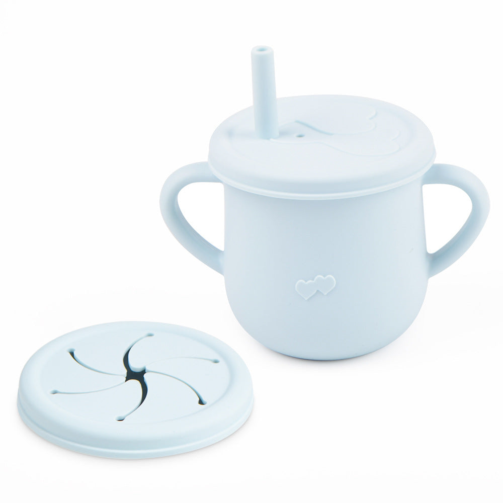 Spill-Proof Baby Snack Cup – Soft Silicone Toddler Snack Container
