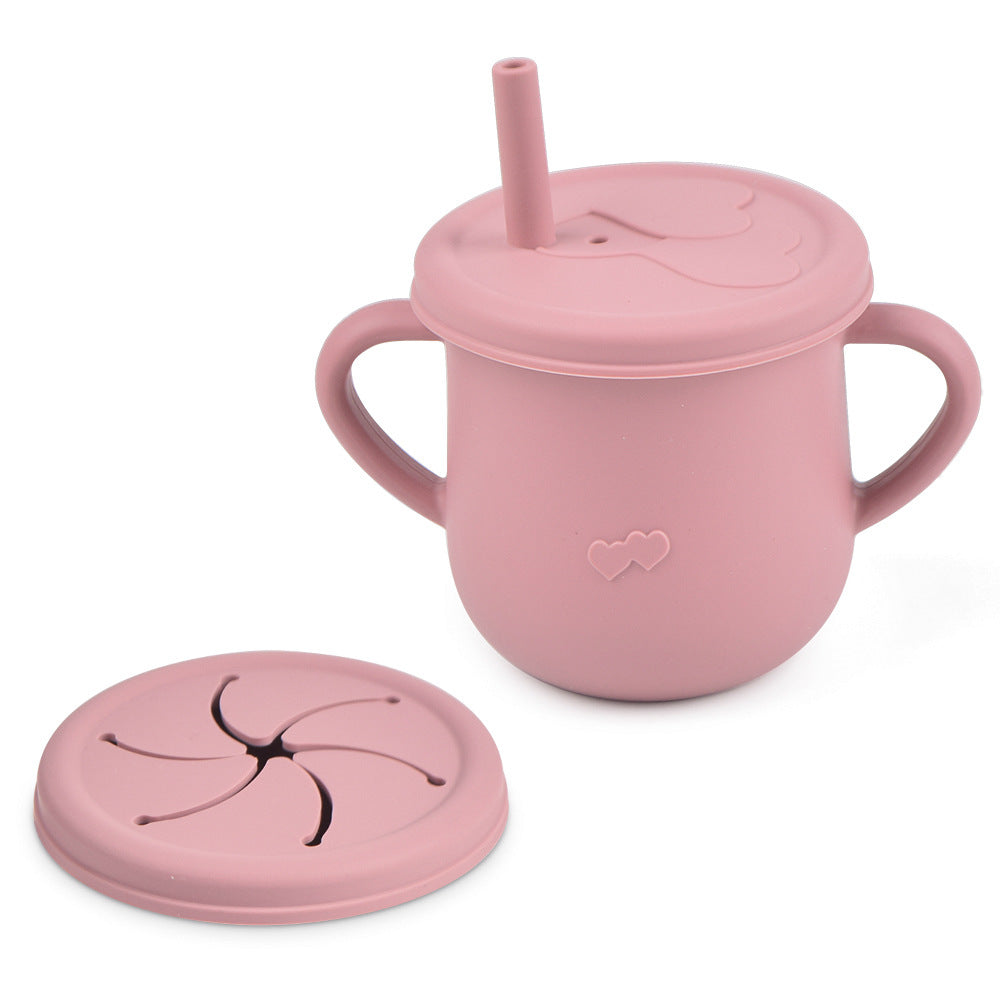 Spill-Proof Baby Snack Cup – Soft Silicone Toddler Snack Container