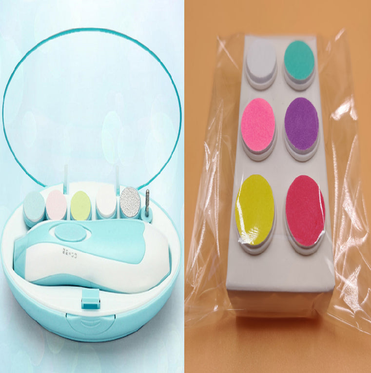 Electric Baby Nail Trimmer – Safe Quiet Nail Grinder for Infants & Kids