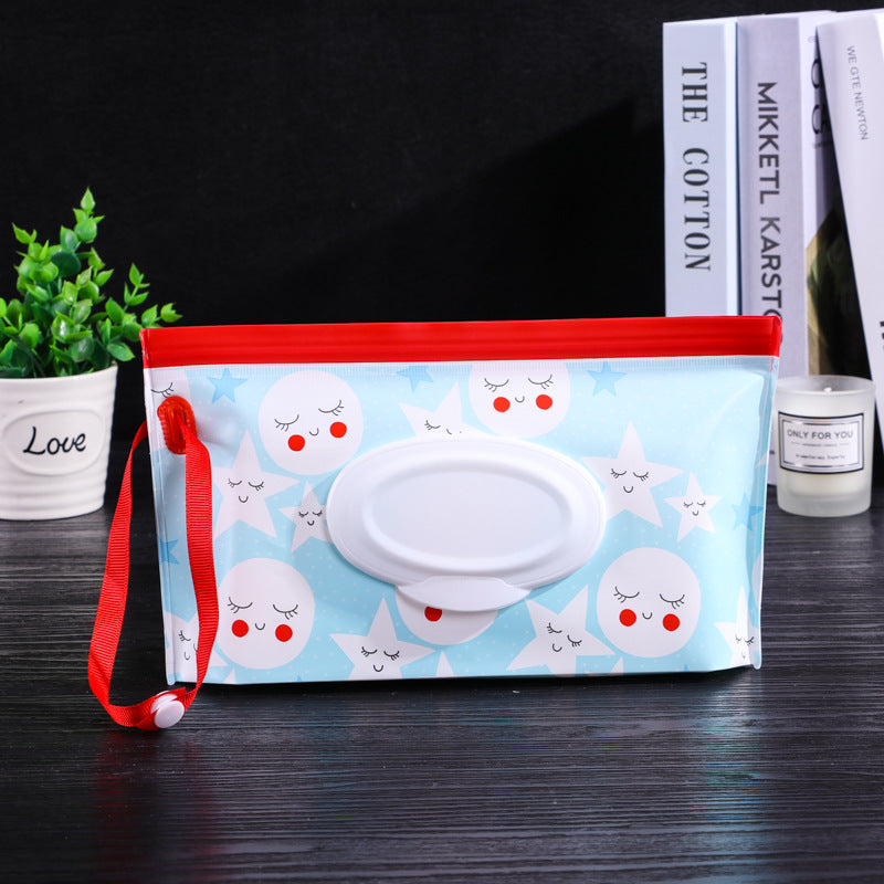 Portable Baby Wipes Dispenser Bag – Travel Wet Wipes Holder