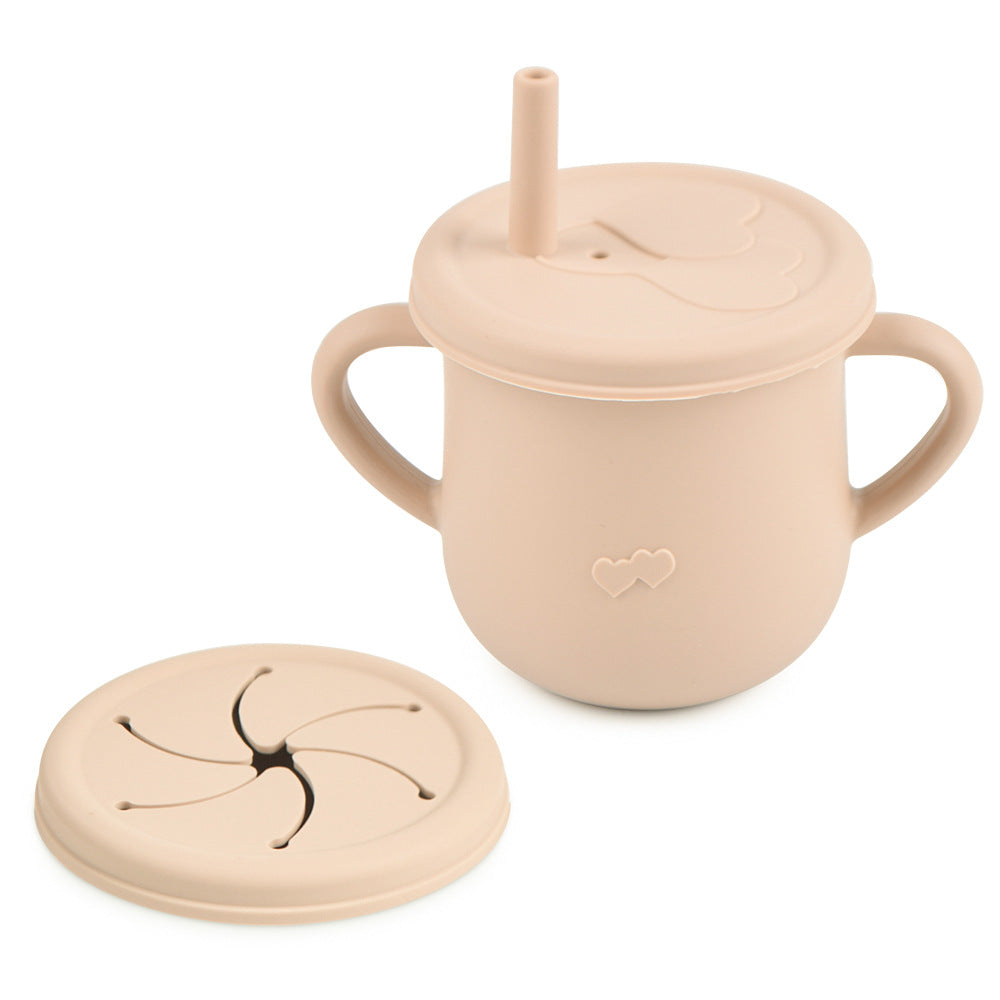 Spill-Proof Baby Snack Cup – Soft Silicone Toddler Snack Container