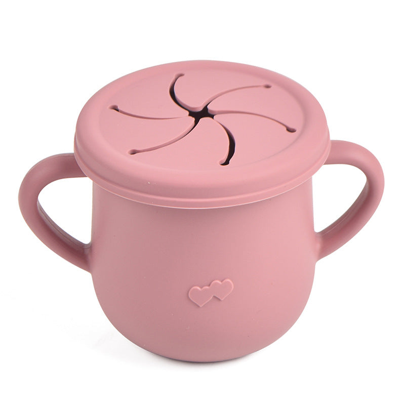 Spill-Proof Baby Snack Cup – Soft Silicone Toddler Snack Container