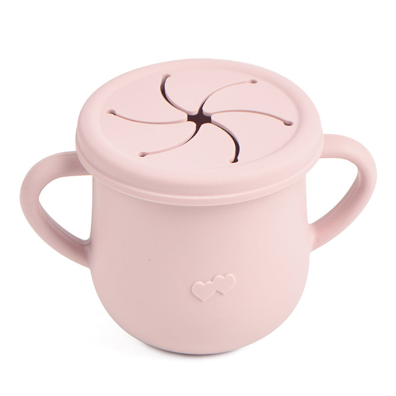 Spill-Proof Baby Snack Cup – Soft Silicone Toddler Snack Container