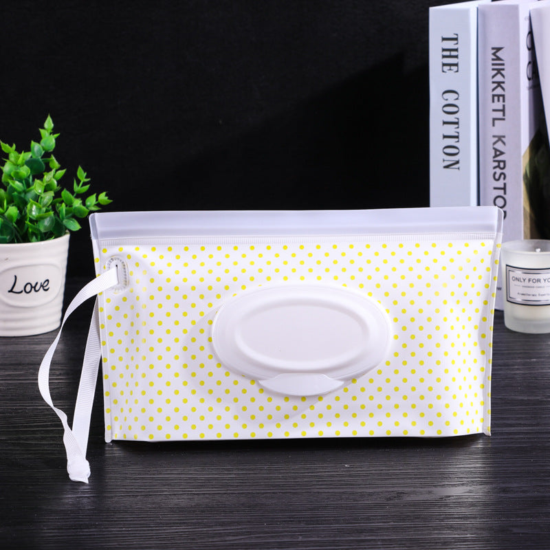 Portable Baby Wipes Dispenser Bag – Travel Wet Wipes Holder