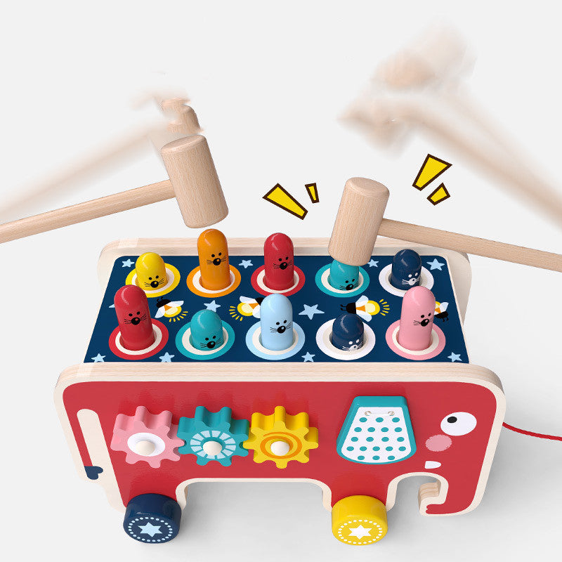 Montessori Busy Activity Cube – Educational Toy for Toddlers