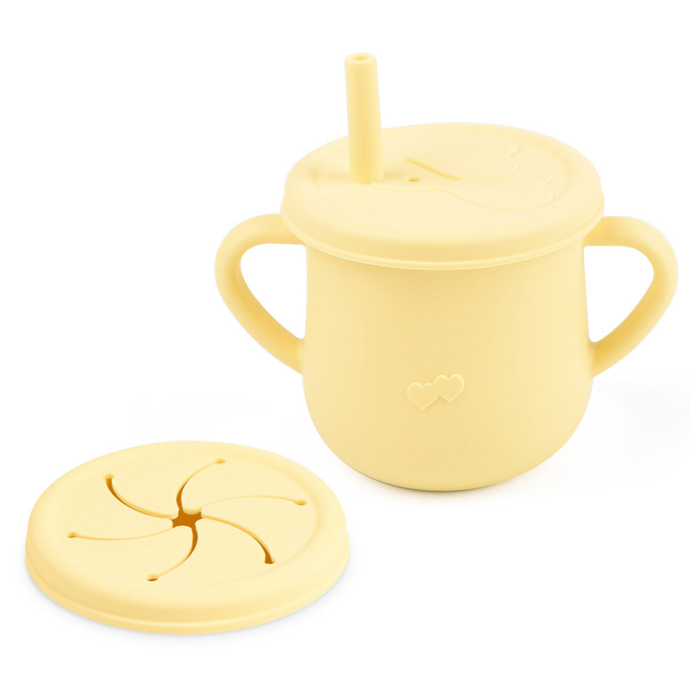 Spill-Proof Baby Snack Cup – Soft Silicone Toddler Snack Container